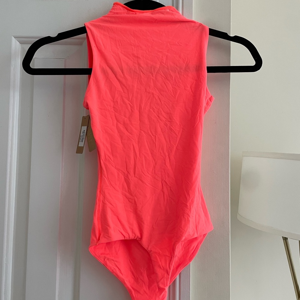 Skims high neck body suit